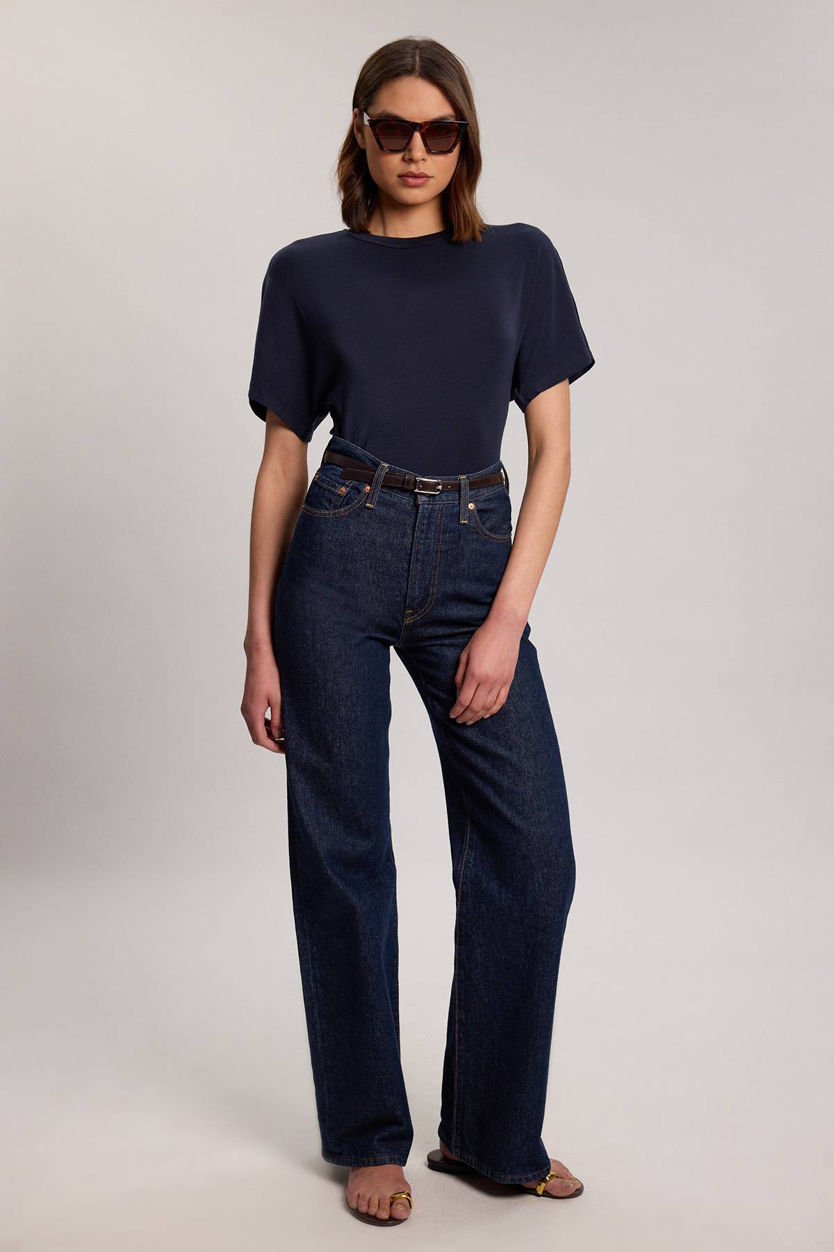 KarenMillen T-shirt En Jersey Mélangé Laine