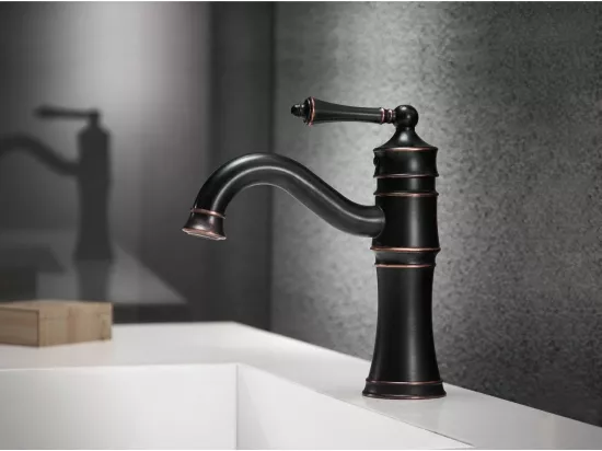 Robinet De Lavabo Rea Vintage Low Black