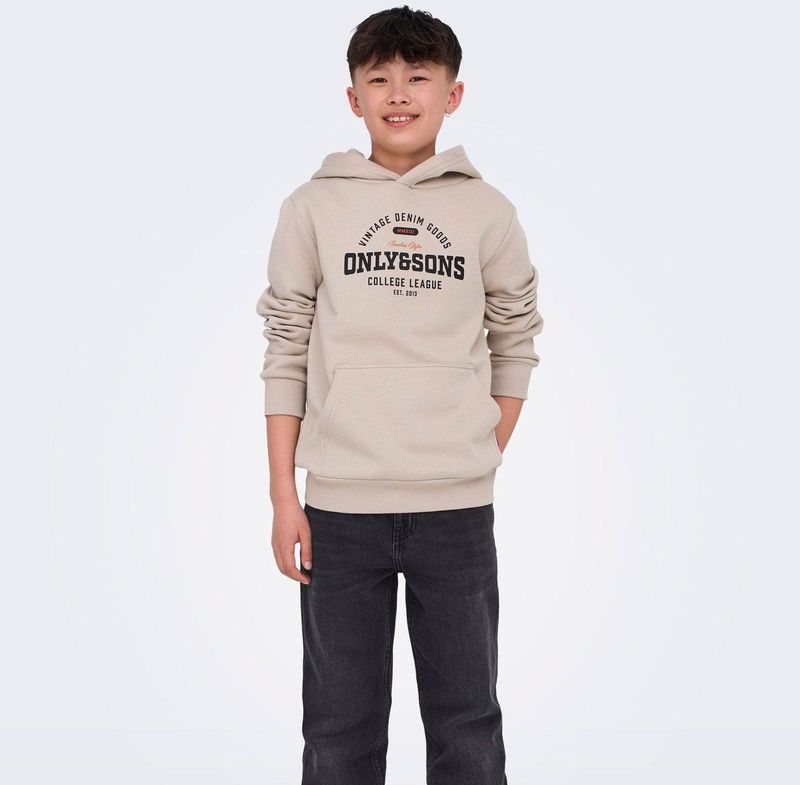 ONLY & SONS JUNIOR - Jeans - Blauw - Katoen - Relaxte Pasvorm