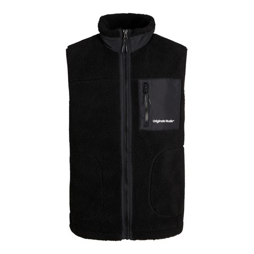 Jack&Jones Vesterbro Teddy Vest, Black, L