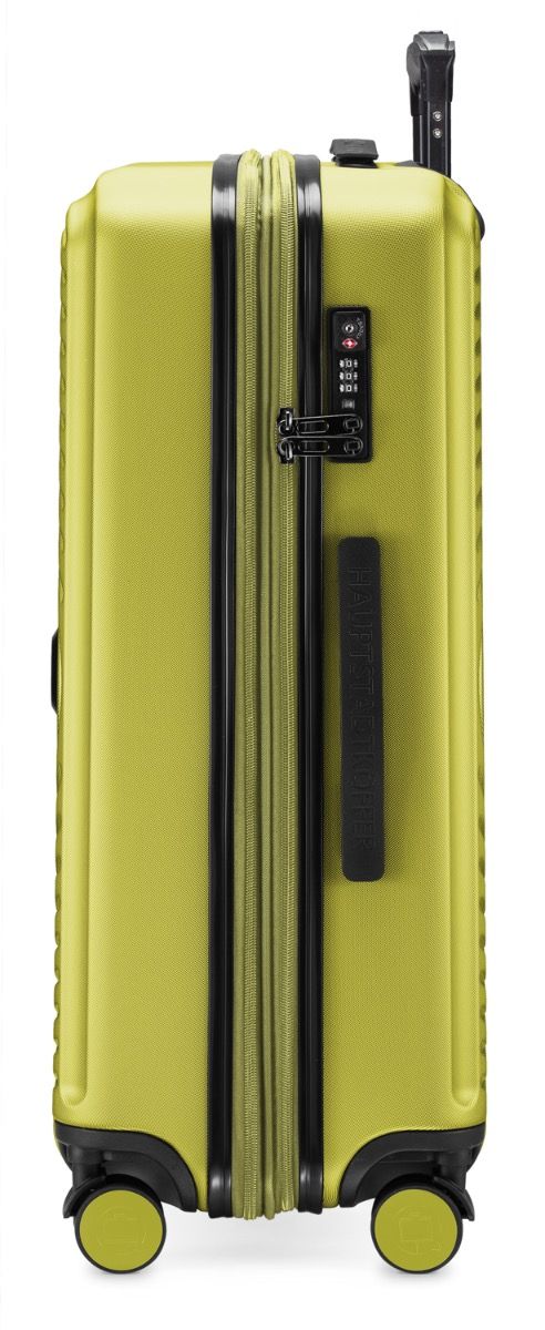 MITTE - Mala de tamanho médio, rígida, fosca, com extensão XXL, homologada pela TSA, 68 cm, 88 litros
