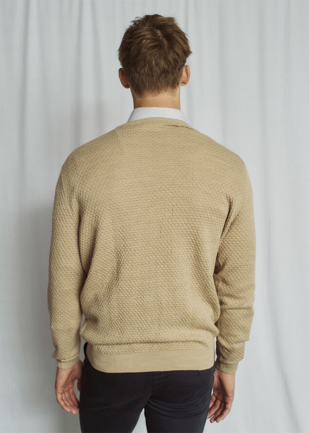 Bruun & Stengade BS Irving Regular Fit Knitwear Sand