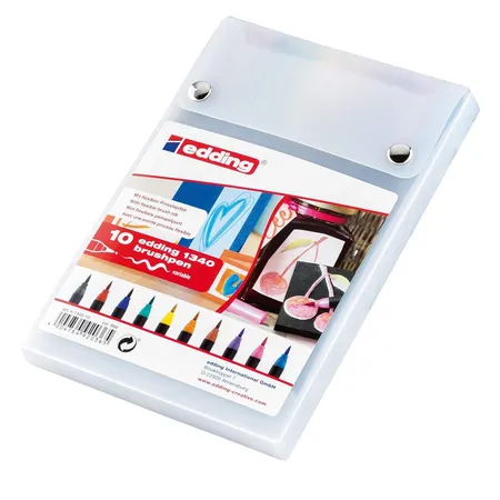 edding 1340 Pinselmaler brushpen 10 Stück