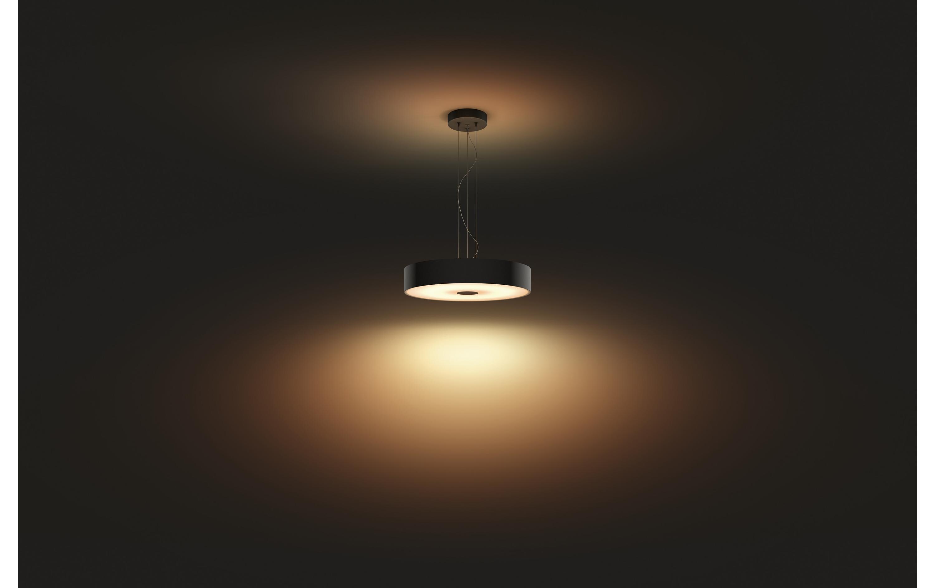 White Amb. Fair Pendelleuchte schwarz 2750 lm + Dimmschalter<br>LED Hängelampe