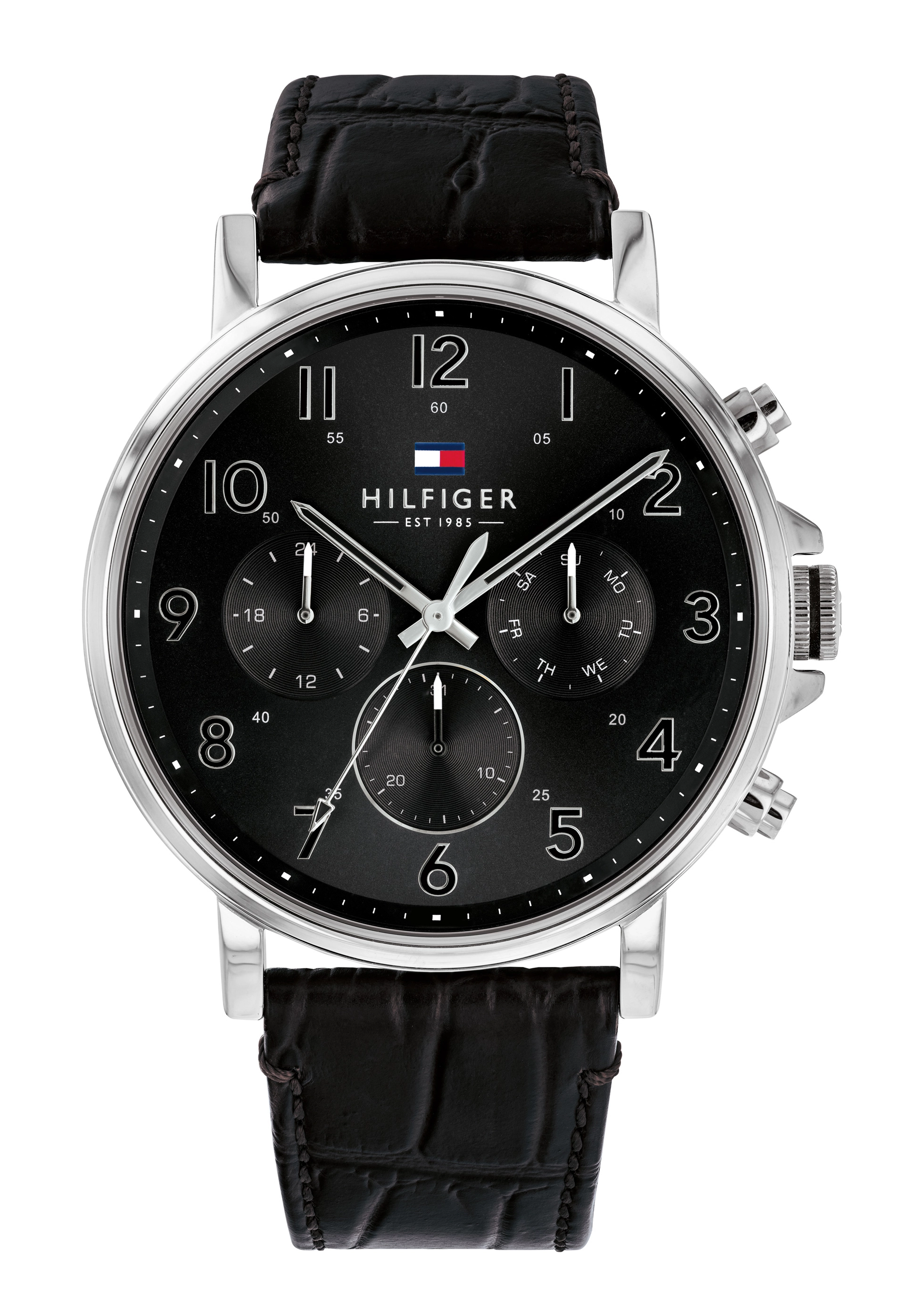 Tommy Hilfiger Herrenuhr Daniel Schwarz 1710381