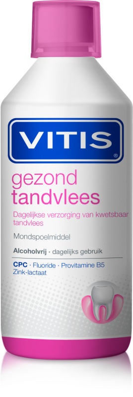 Vitis Gezond Tandvlees Mondspoelmiddel 500ml