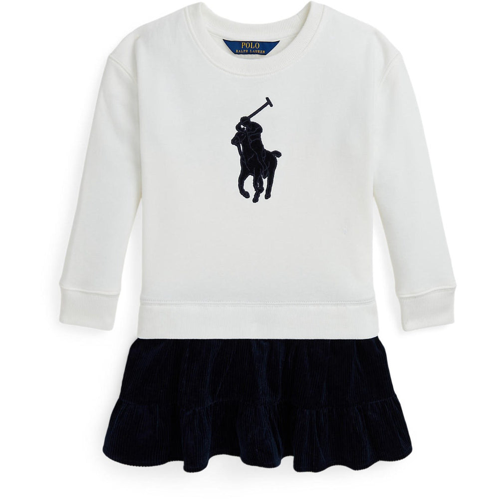Køb Polo Ralph Lauren Deckwash white w. Navy Day Kjole