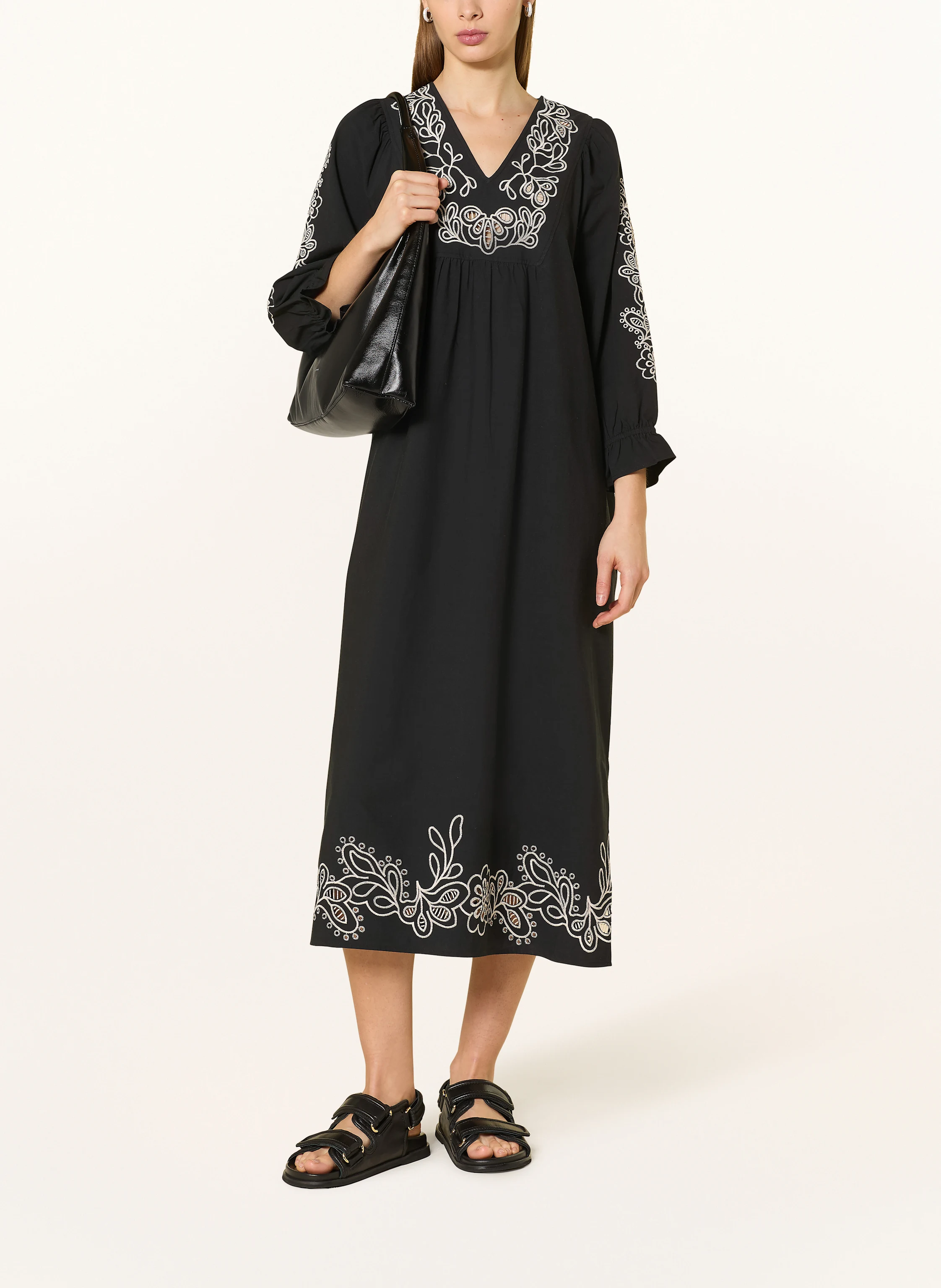 Part Two Kleid mit 3/4-Arm