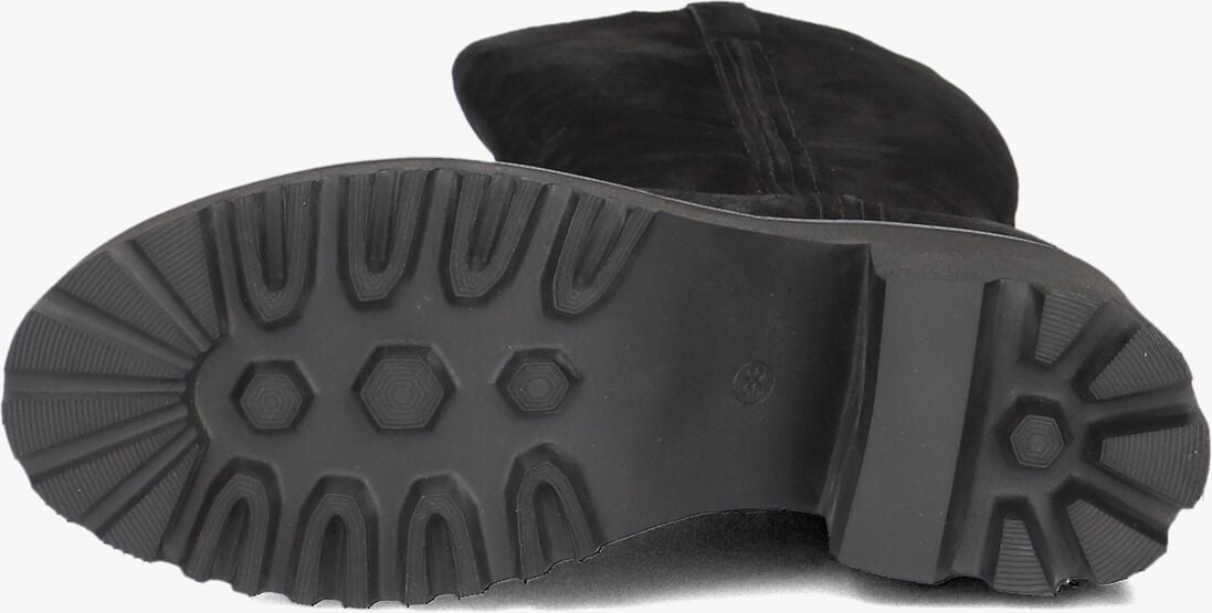 zwarte blasz hoge laarzen evs-5014