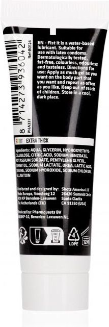 Shots - Fist It PHA337 - Extra Thick Glijmiddel - Rainbow - 0.8 fl oz / 25 ml