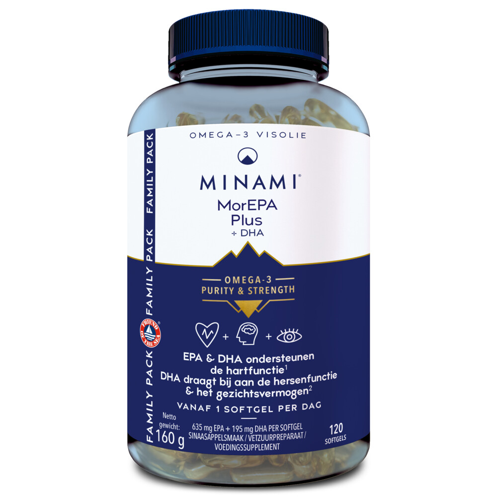 Minami MorEPA Plus120 softgels