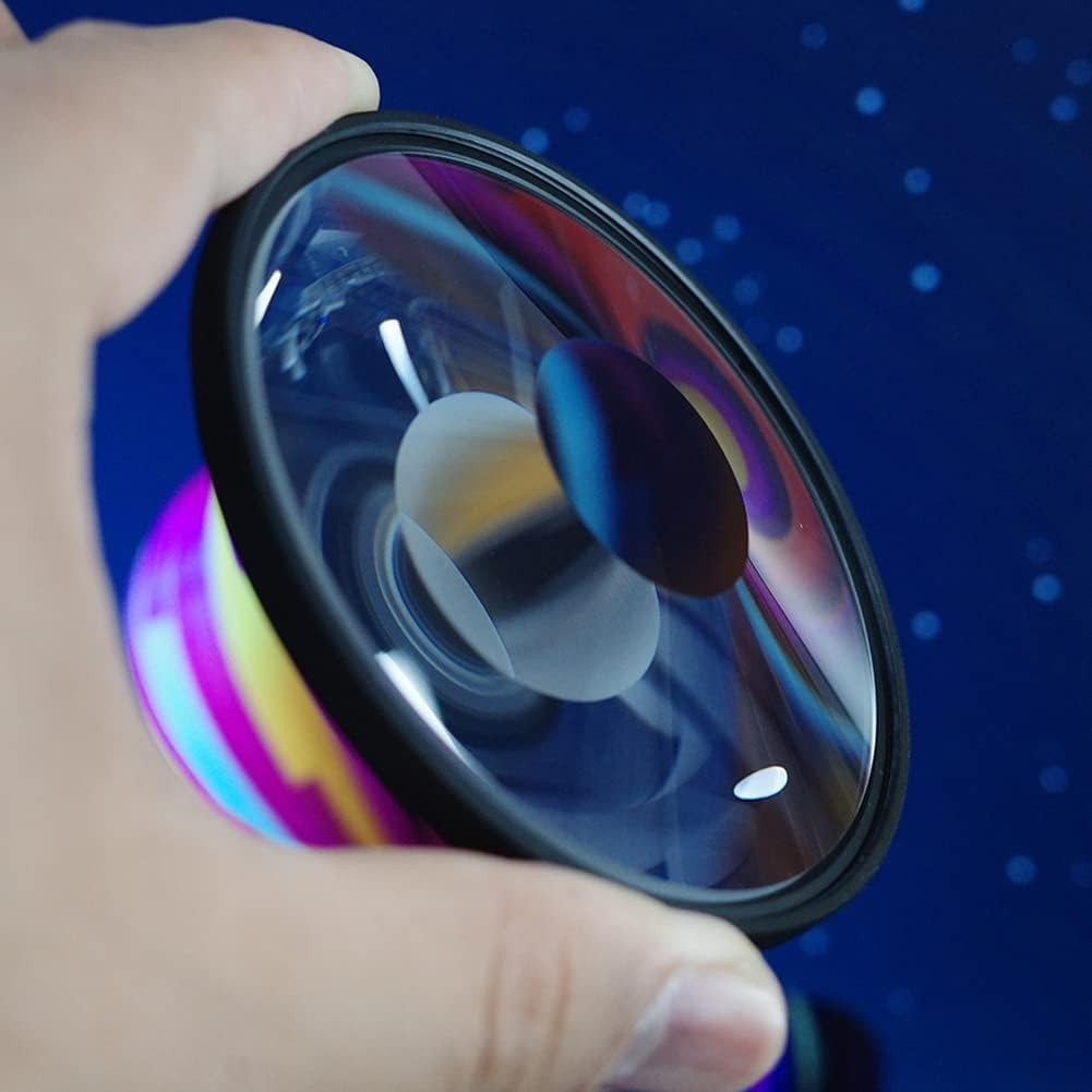 (77mm) K9 Kristall Fotografie Glas Prisma Filter für DSLR Kameras mit Aufbewahrungsetui (Halo Effekt / Tunnelblick)