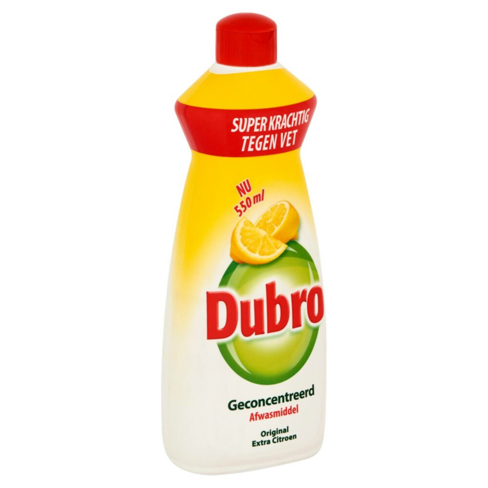 Dubro Afwasmiddel Extra Citroen550 ml