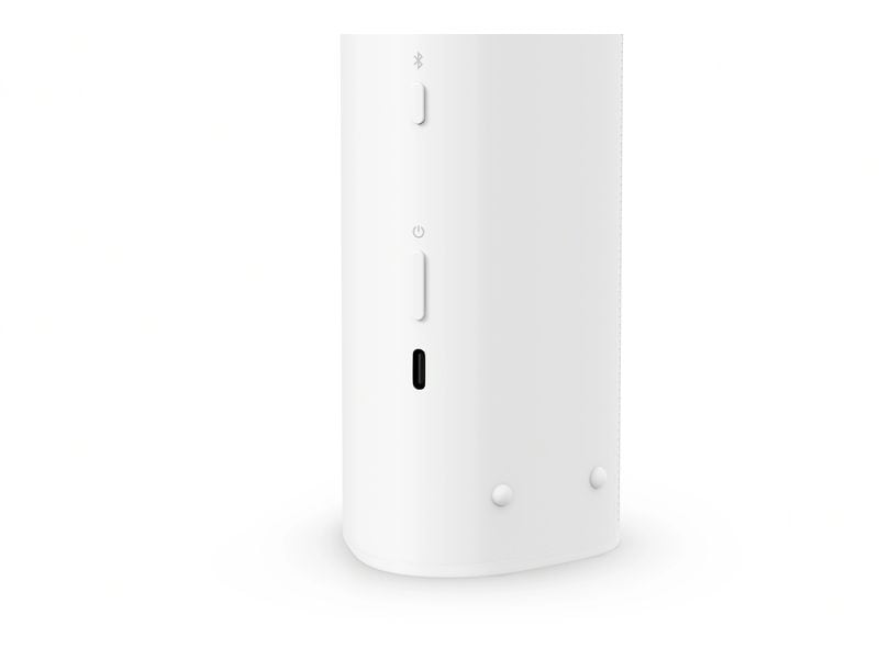 Sonos Smart Speaker Roam 2 Weiss Kompakter Lautsprecher mit hoher Klangqualität