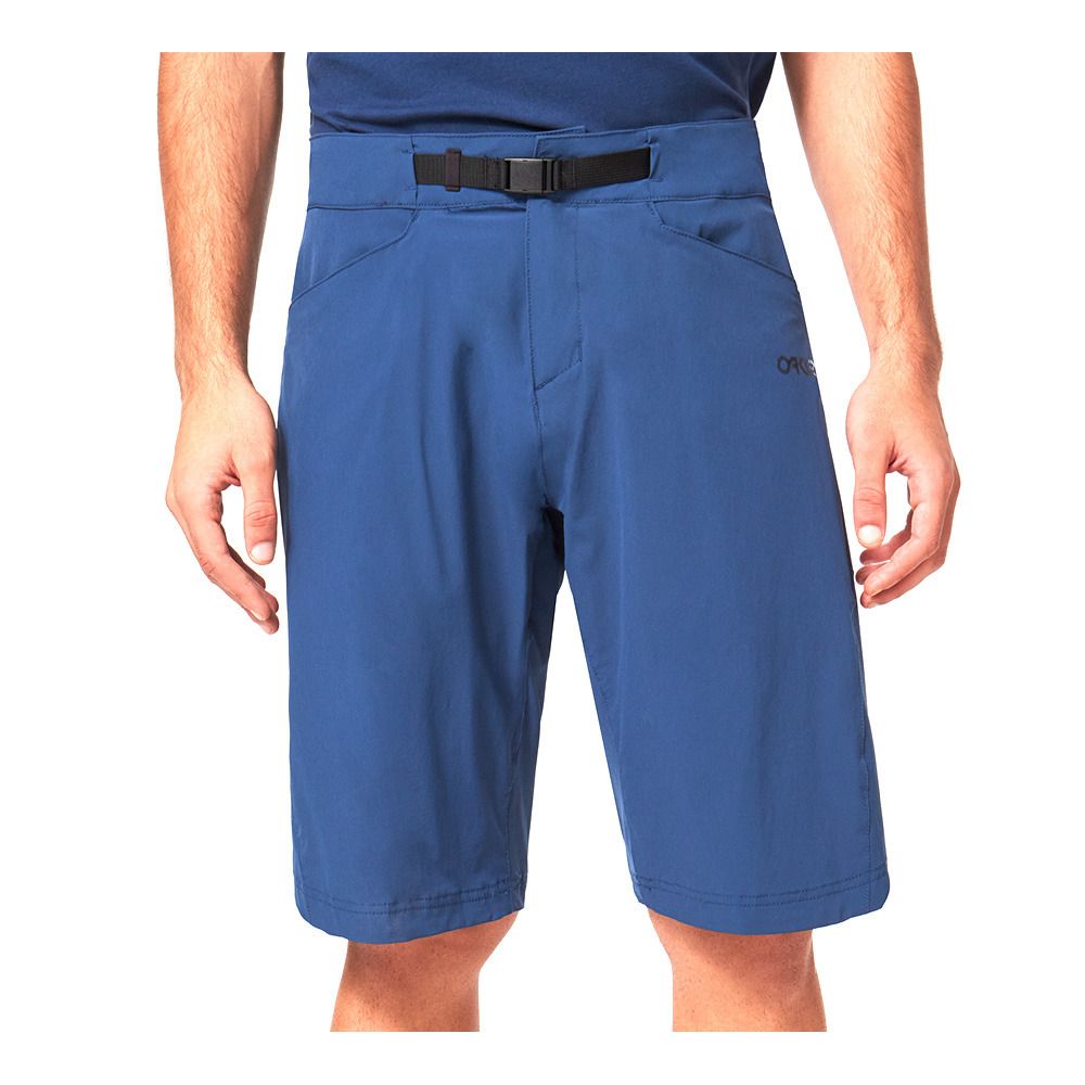 Oakley DROP IN - Short 2 en 1 Homme poseidon