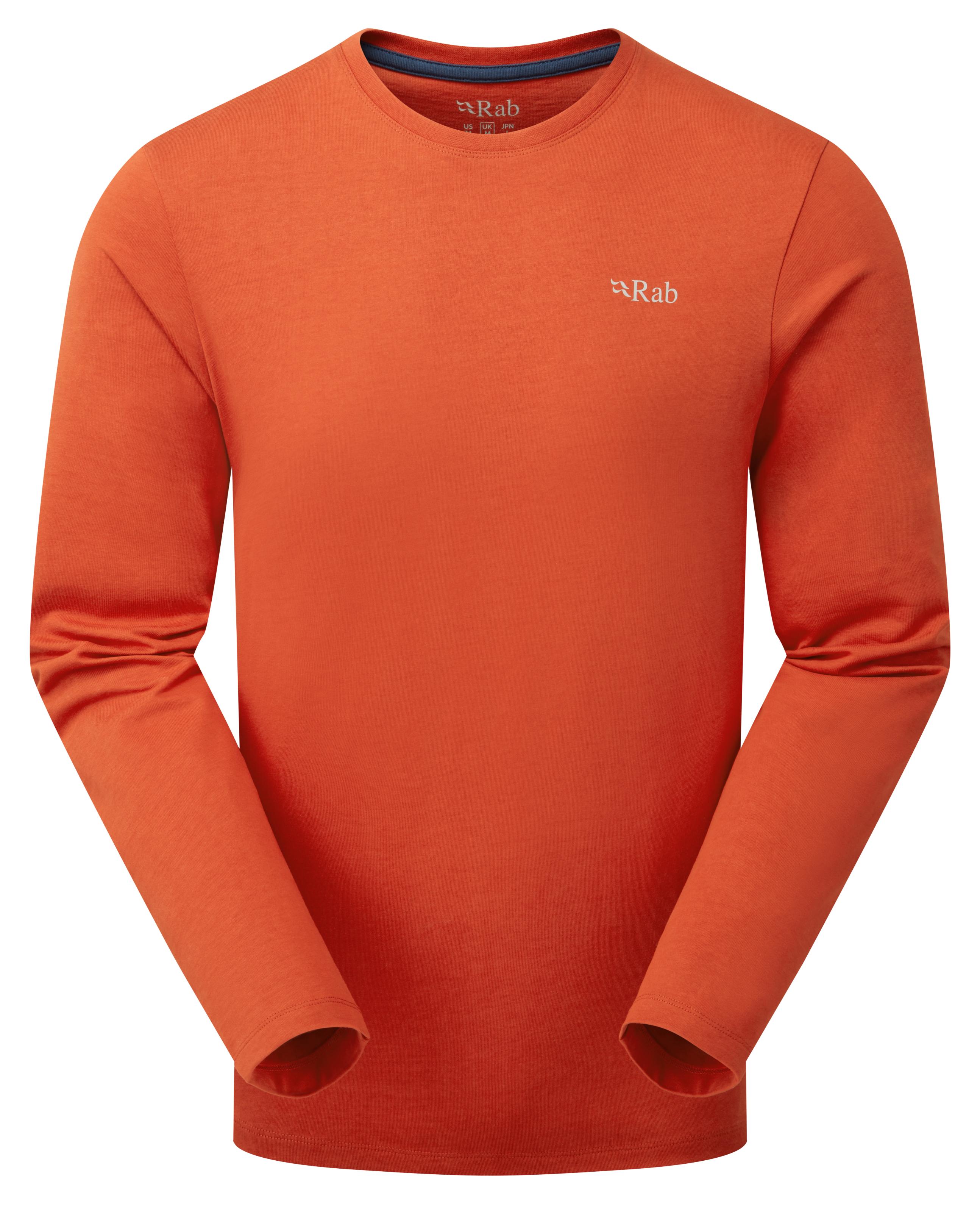 Rab Basecamp 3 Peaks LS Tee Red Clay