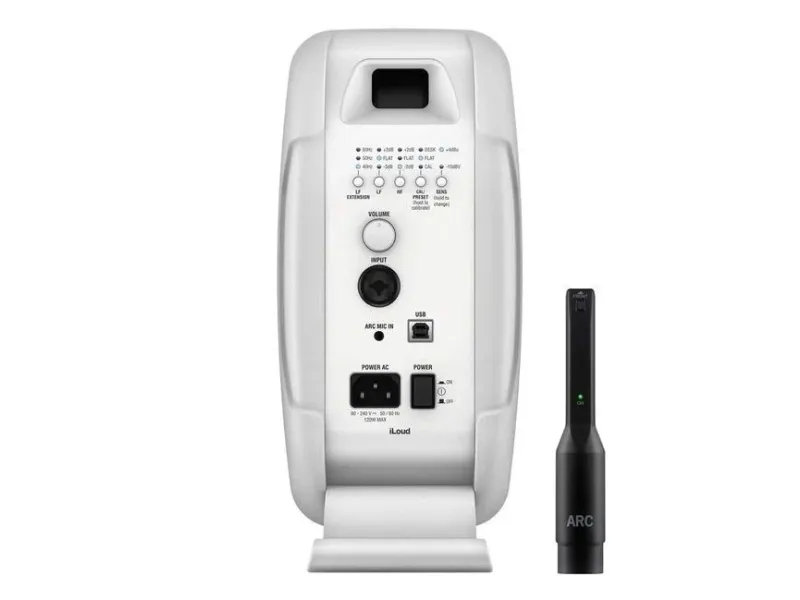 IK Multimedia iLoud MTM - Skærmhøjttaler - 100 Watt - 2-vejs - hvid