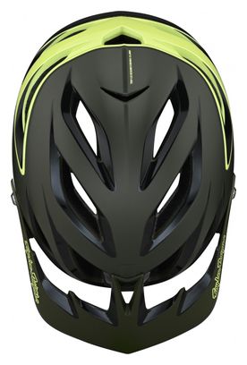 Casque Troy Lee Designs A3 Mips Uno Gla Vert / Noir