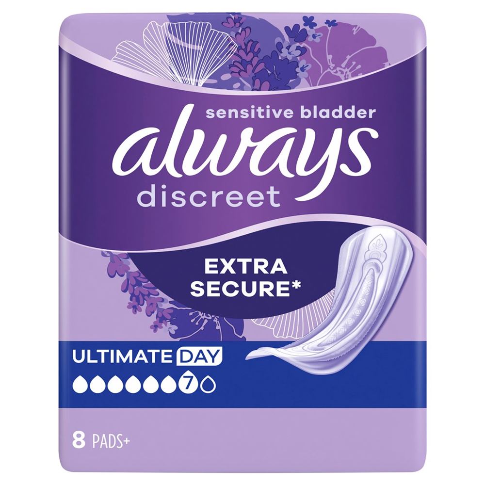 Always Discreet Inkontinenz Ultimate Tag 8 Stk