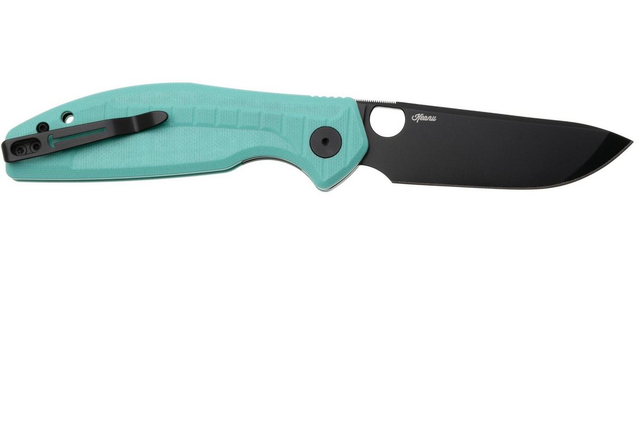 Bestechman Angry Owl BMK12B-2 PVD D2, Seafoam G10, zakmes