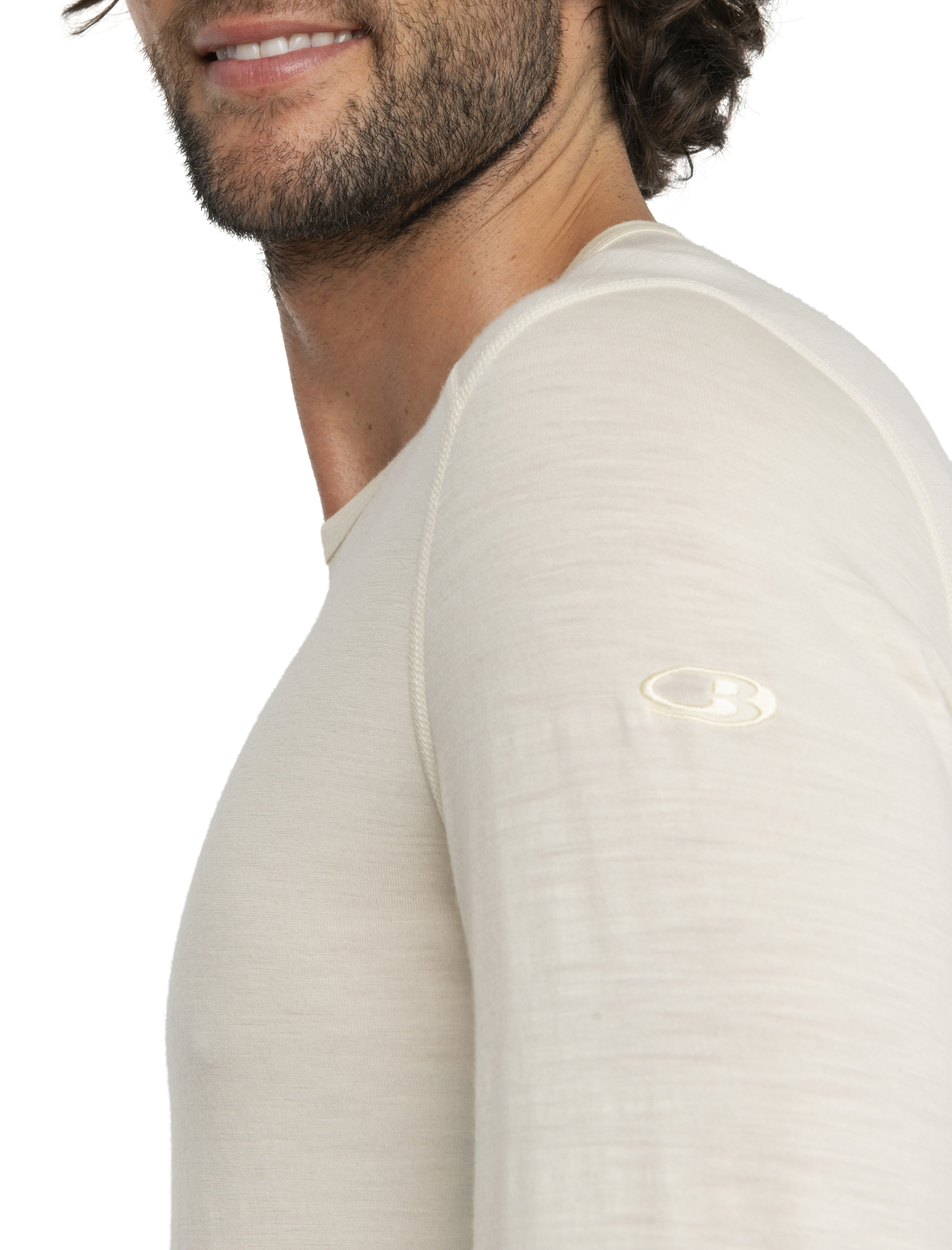 Merino 200 Oasis LS Crewe Herre Undyed