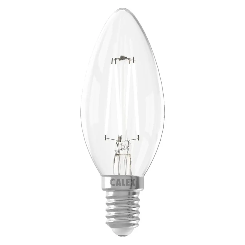 Calex LED kaarslamp - helder - E14 - 4.5W - 470LM - dimbaar