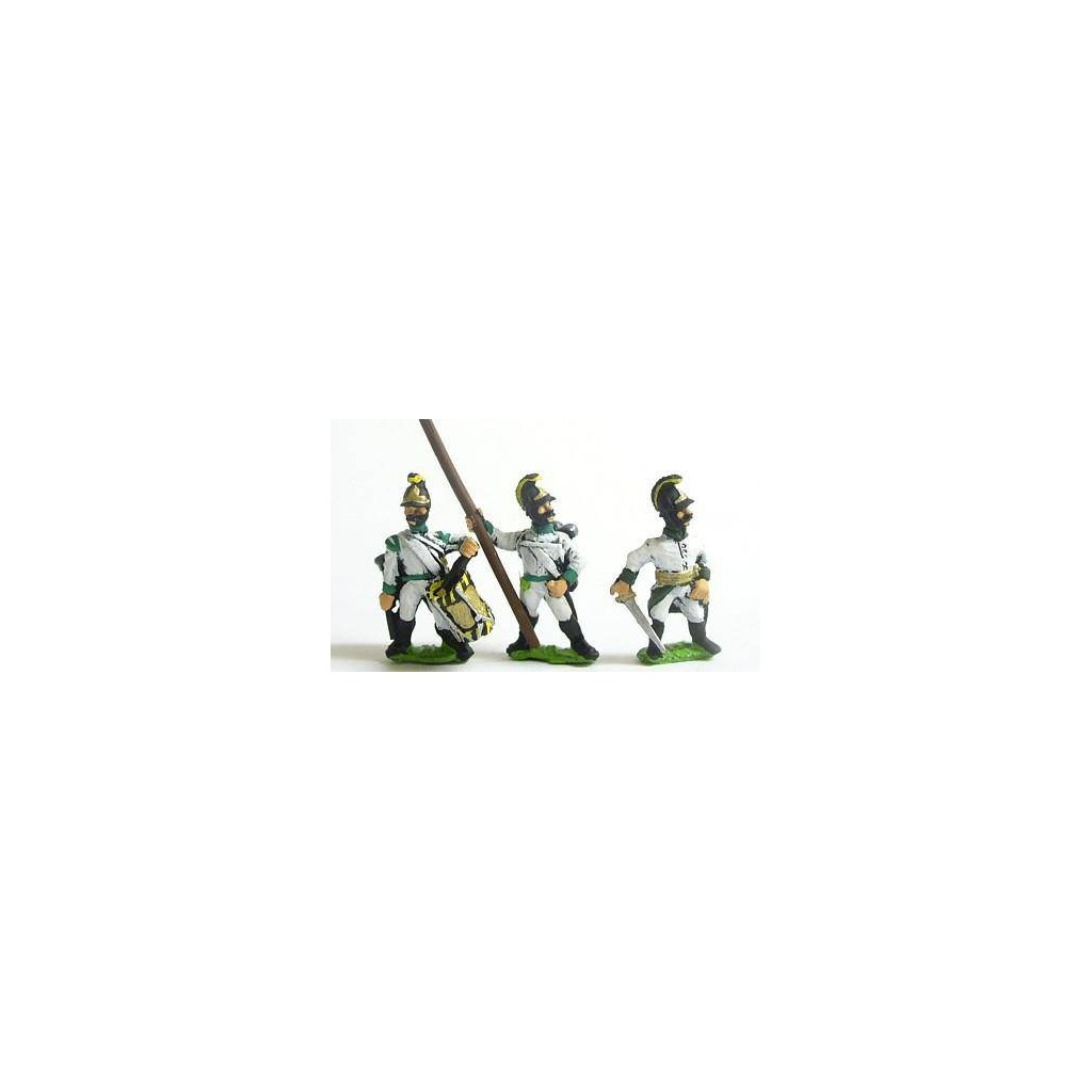 Command pack: German Command in helmet, halted