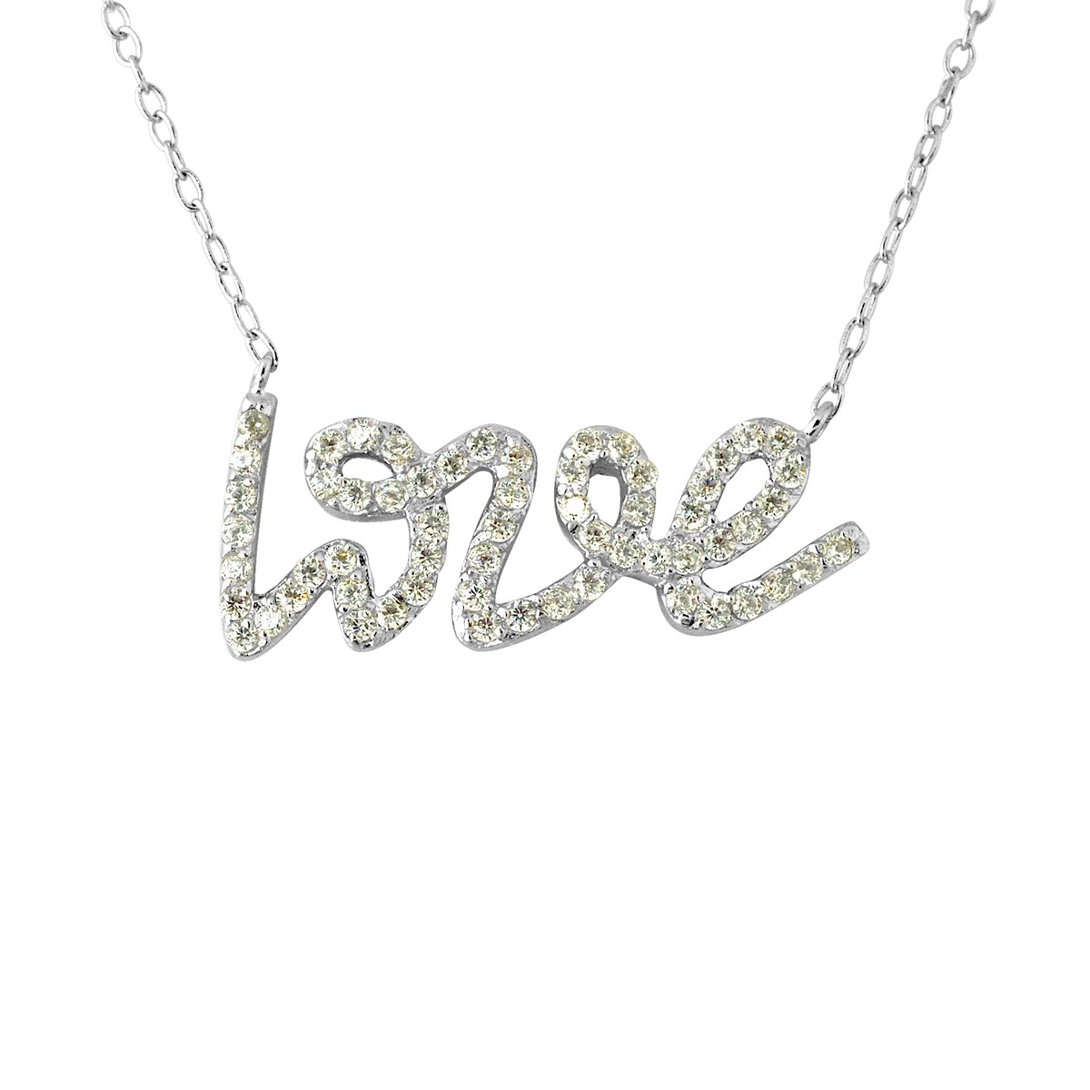 Collier LOVE - Argent 925