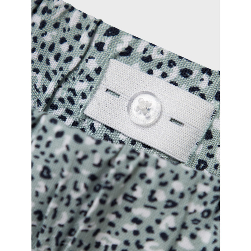 Køb Name It Aqua Gray Leo Jilli 7/8 Nederdel Bukser