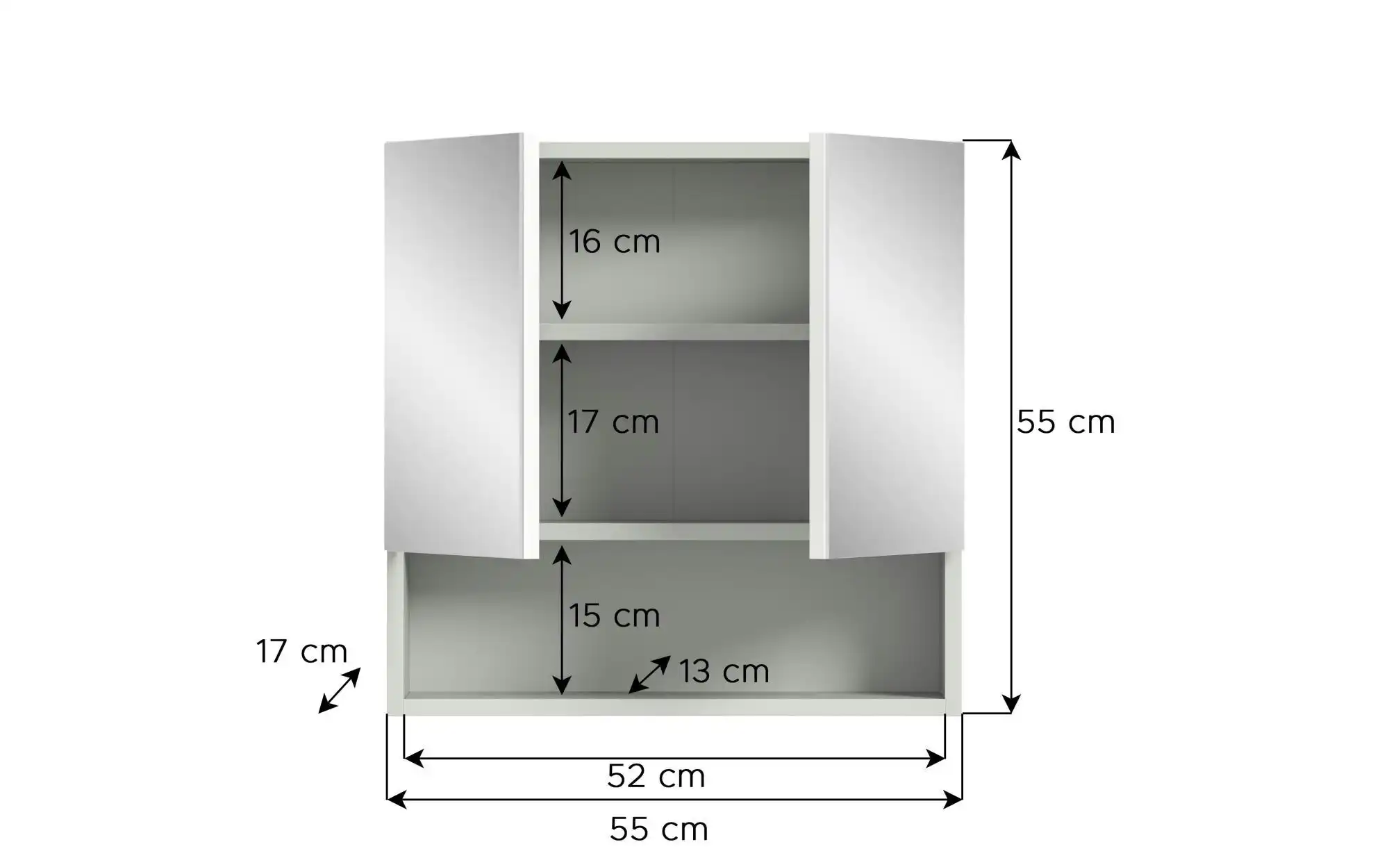 Spiegelschrank Caputher See
