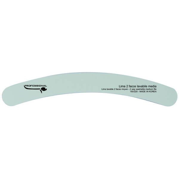 Lime double-face banane grise - grains moyens 150/220