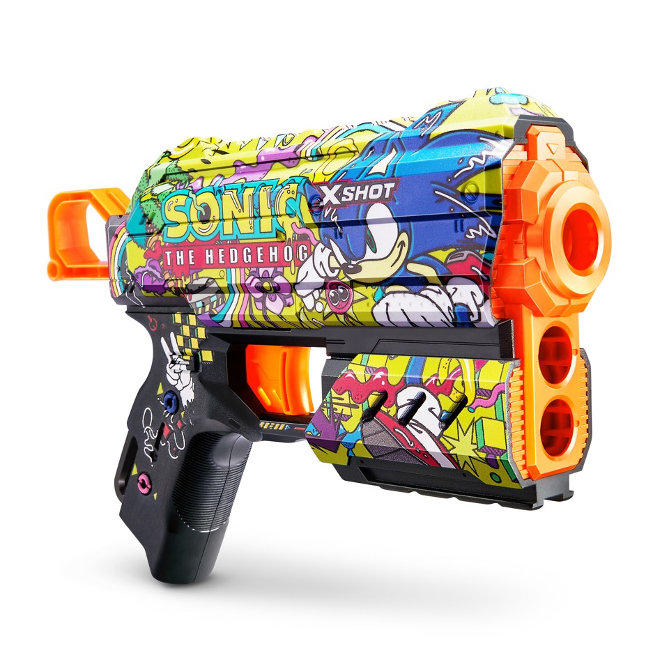 S001-X-SHOT-SKINS-FLUX(8 Darts) SONIC Assorteret