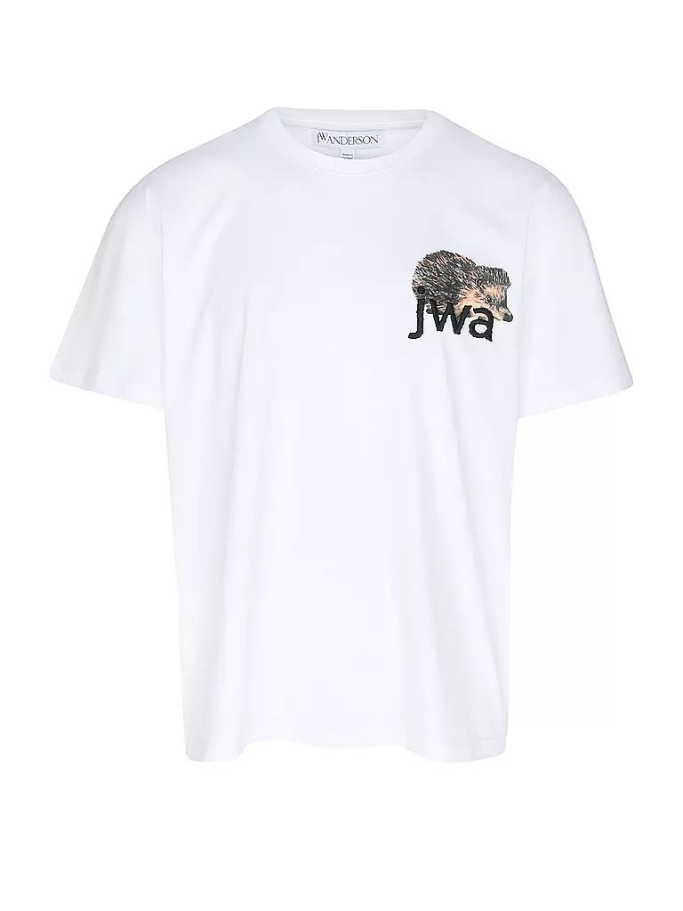 JW ANDERSON T-Shirt HEDGEHOG weiss