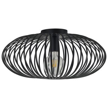 KARWEI plafondlamp Nora zwart ø46x23,5cm