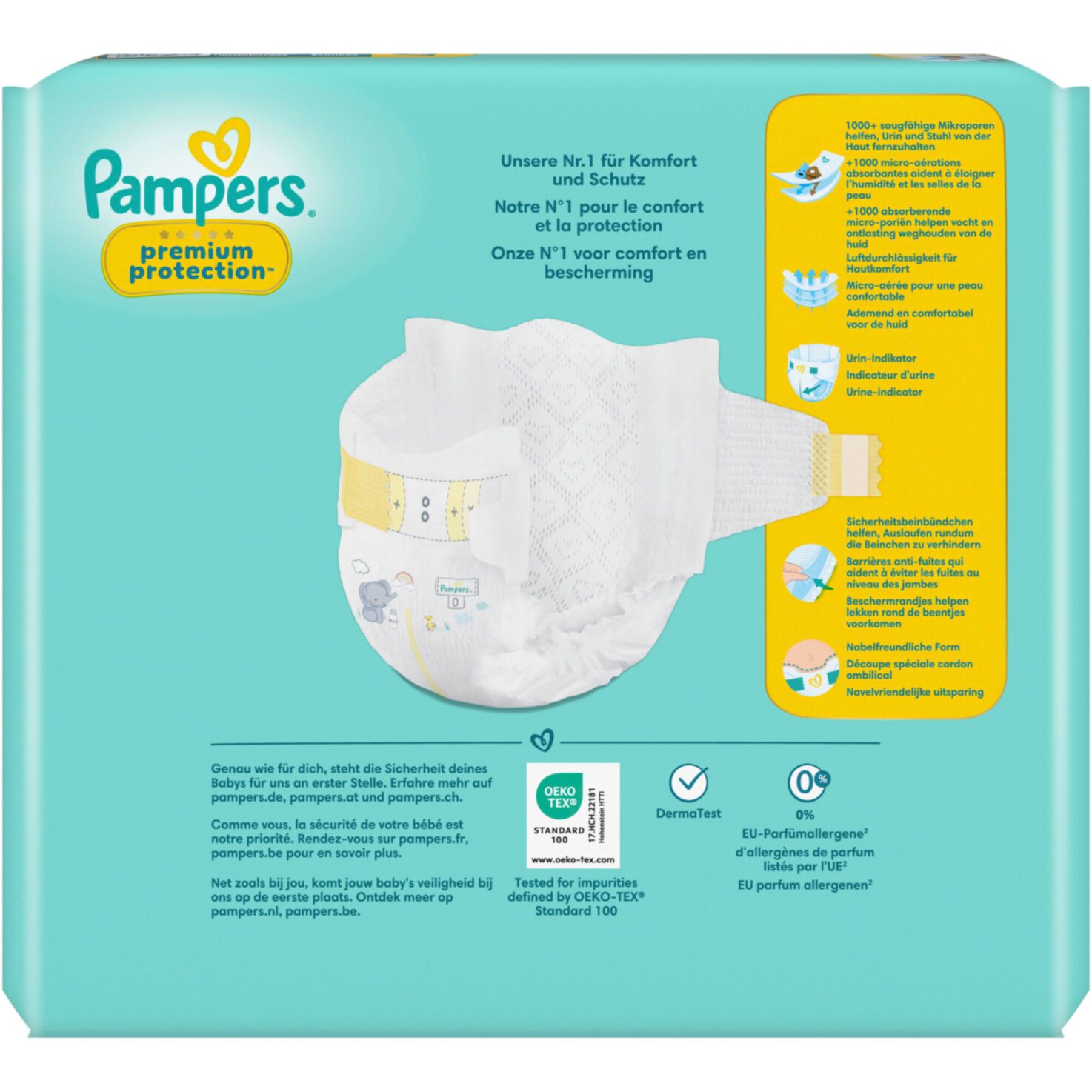 Pampers Premium Protection Gr.0 Micro