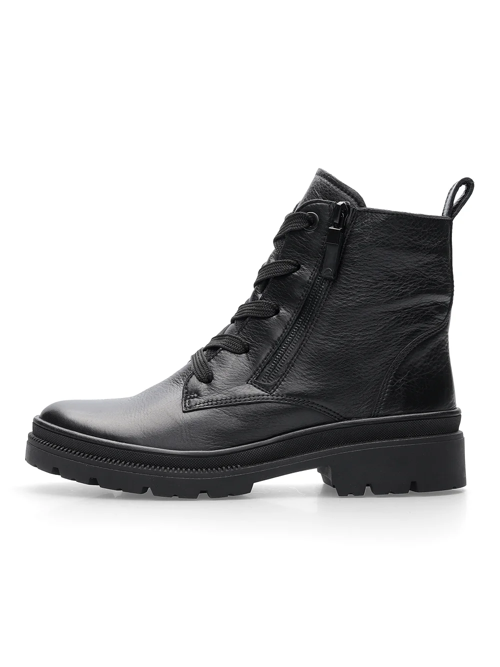 Schnürstiefelette Dover schwarz