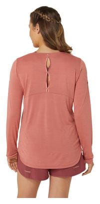 Maillot manches longues Asics Nagino Run Rose Femme