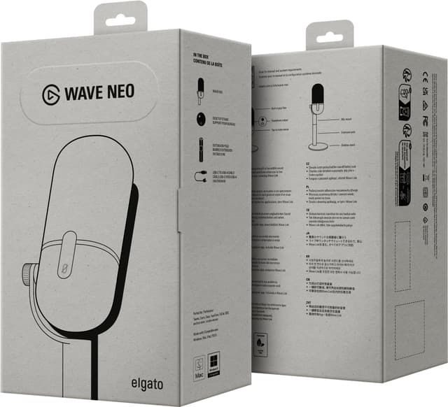 Elgato Wave Neo mikrofon (hvid)