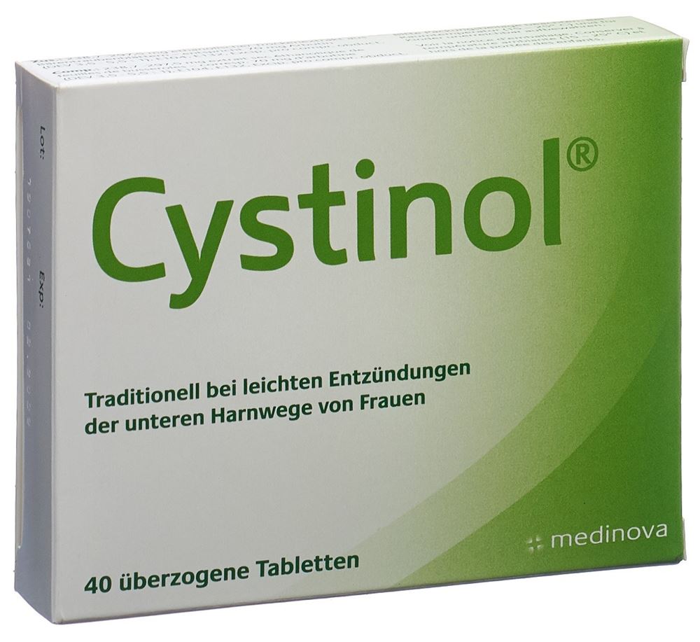 CYSTINOL Filmtabl überzogene Tablette Blist 40 Stk