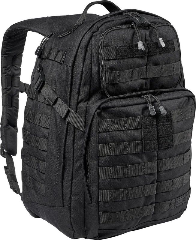 5.11 - Rush 24 2.0 - Rugzak - Zwart - Met MOLLE-web