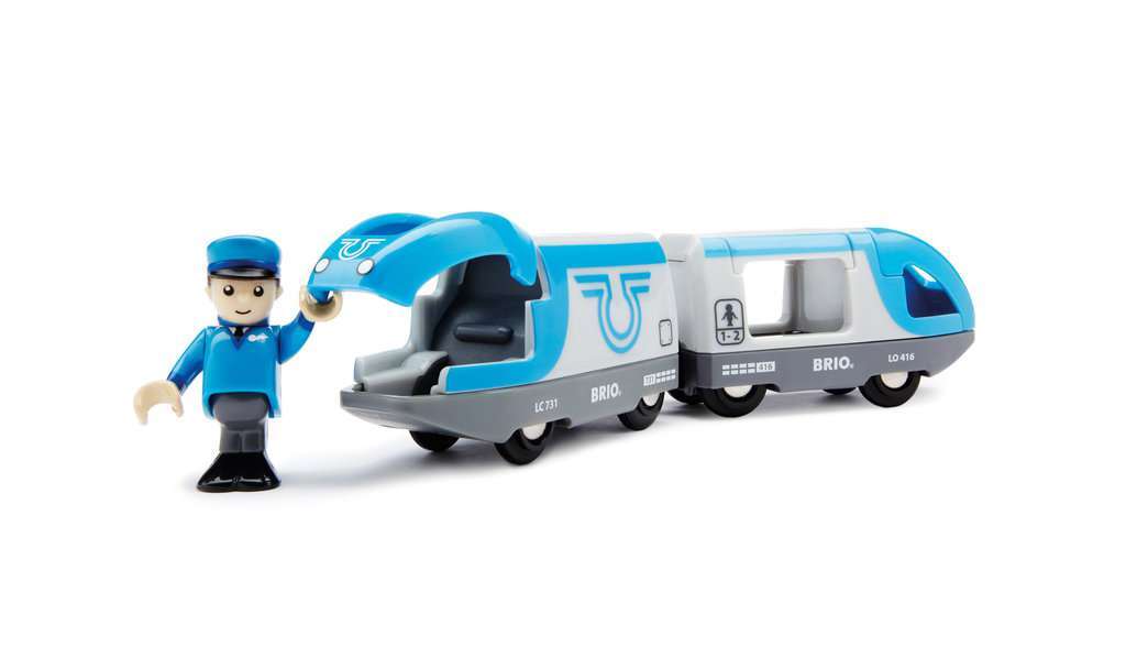 BRIO Spiel Blauer Reisezug