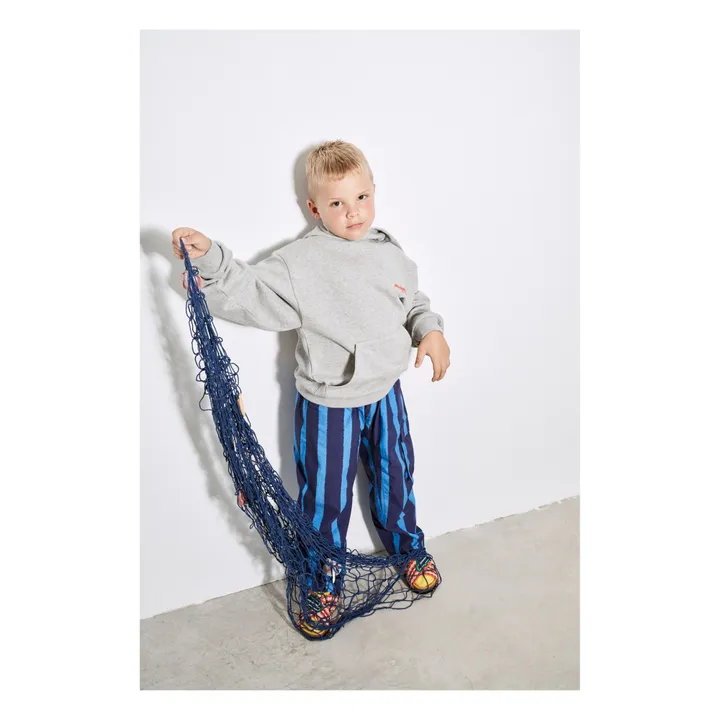 Maison Mangostan Pantalon Rayure | Bleu marine