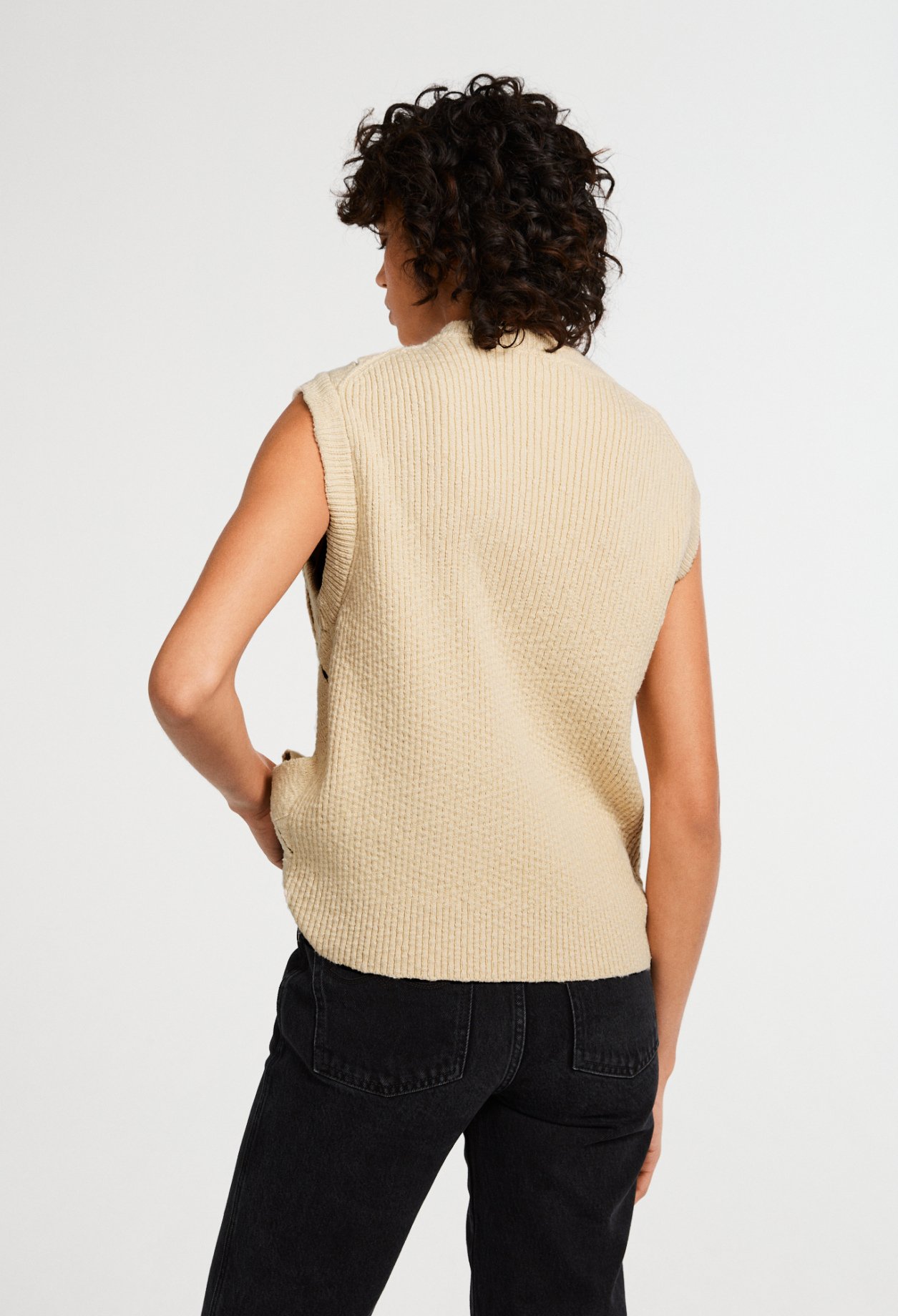 Pull sans manches