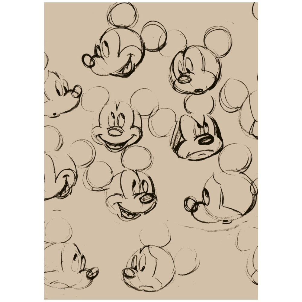 Køb Poster & Frame Disney - Mickey Vintage Drawing No. 01