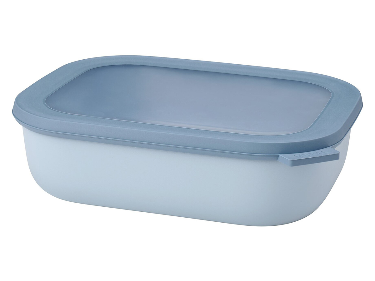 Mepal Cirqula 2000 ml rechthoekige bewaardoos - Light Blue