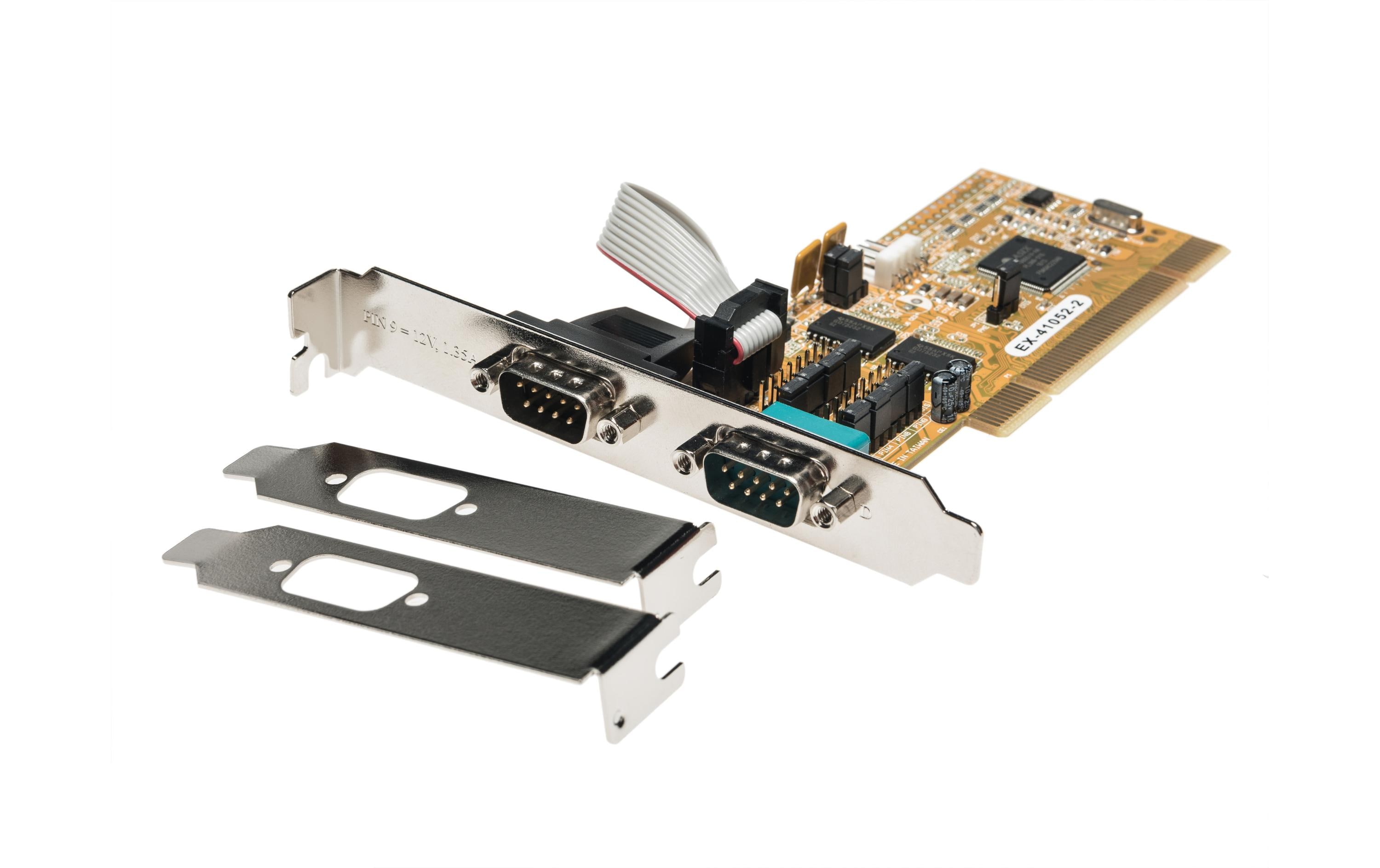 Serial-Karte EX-41052-2PCI Express-Karte mit zwei RS-232-Schnittstellen