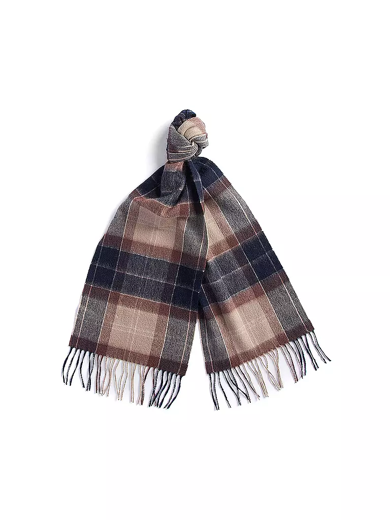 BARBOUR Schal TARTAN braun