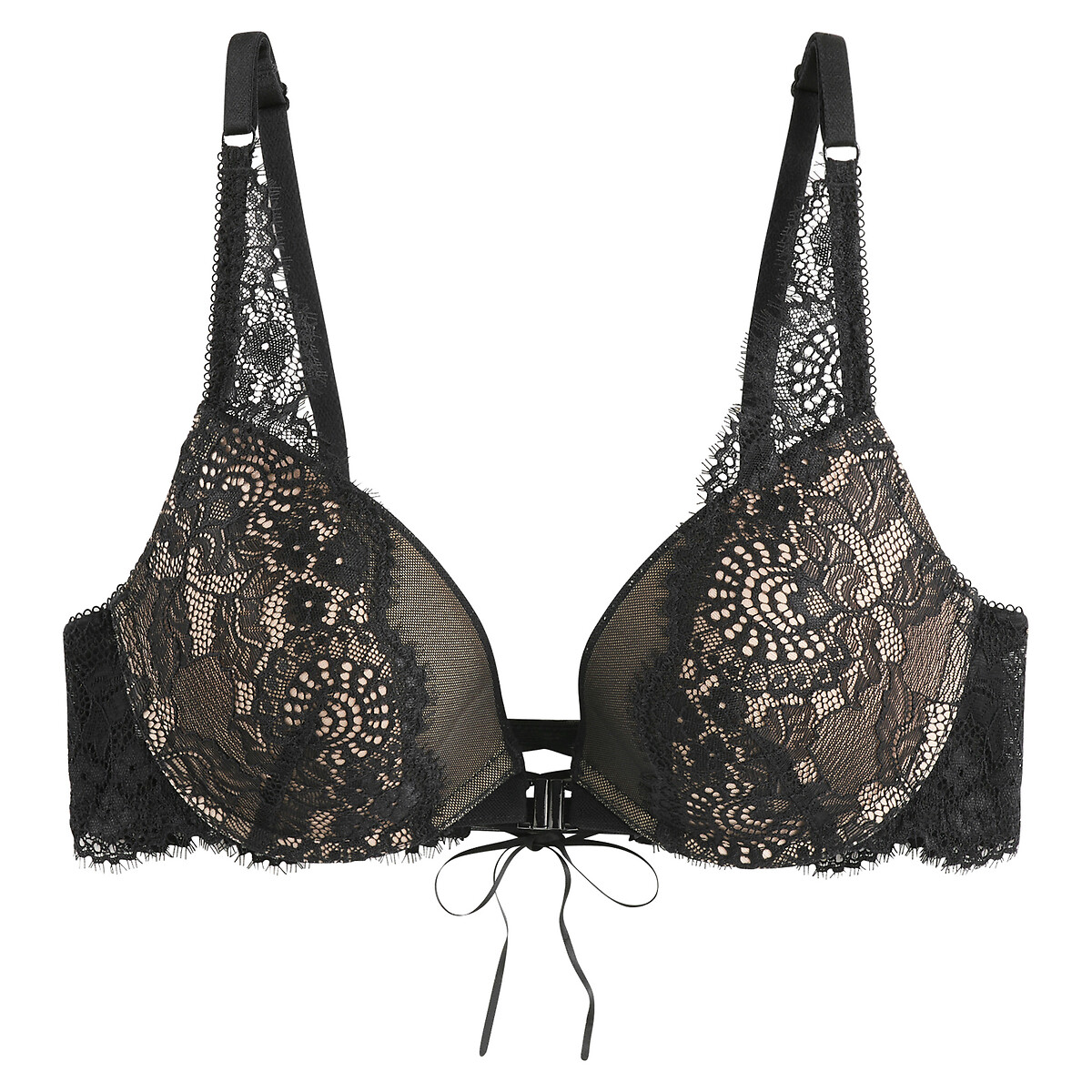 SUÍTE PRIVADA<br>Push-up BH em kant en tule