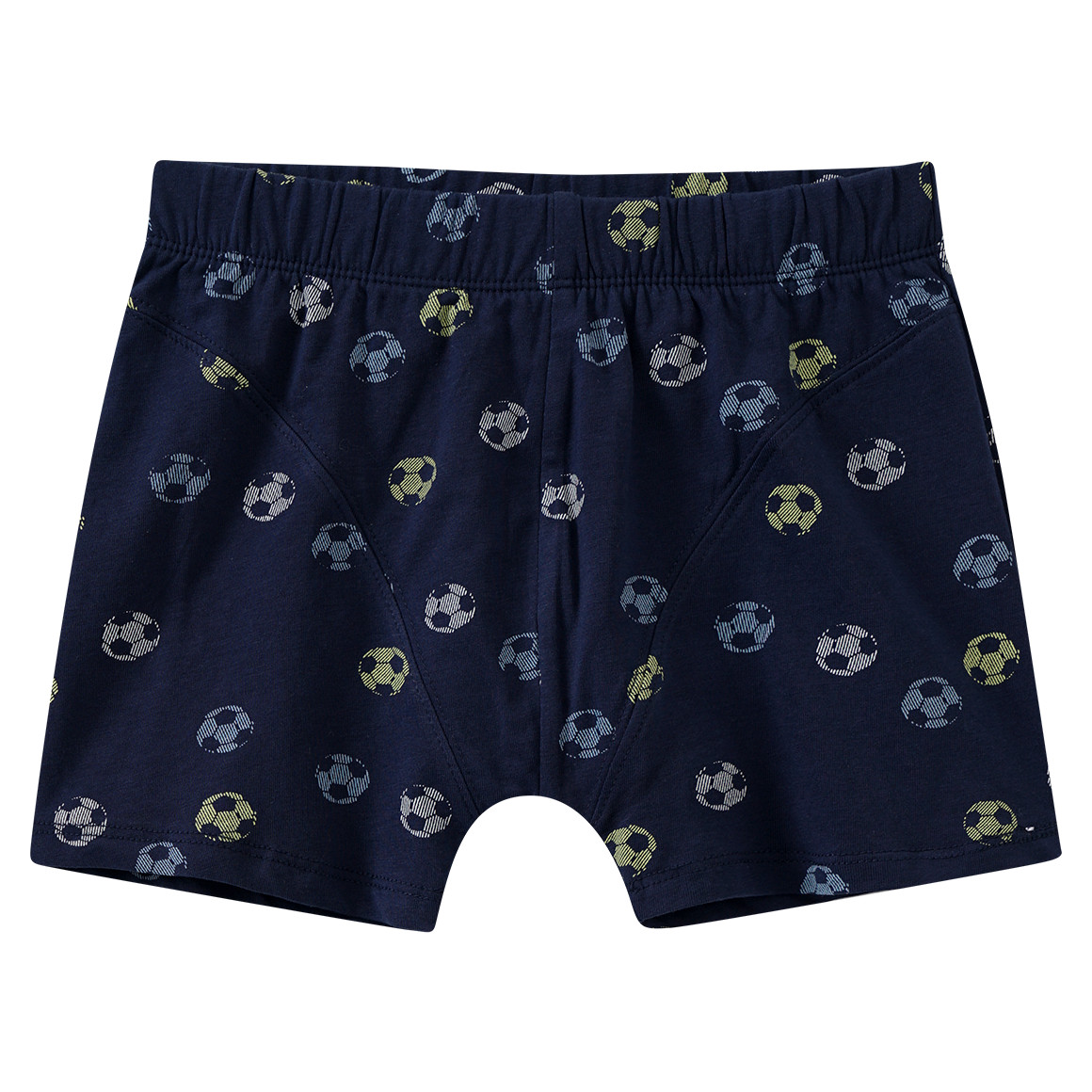 Yigga 3 Jungen Boxer mit Bio-Baumwolle hellblau / dunkelblau / creme