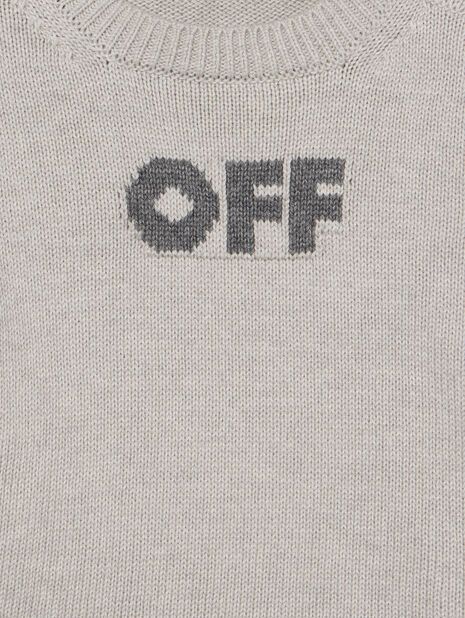 Off-White Diagonal Logo Knit Set